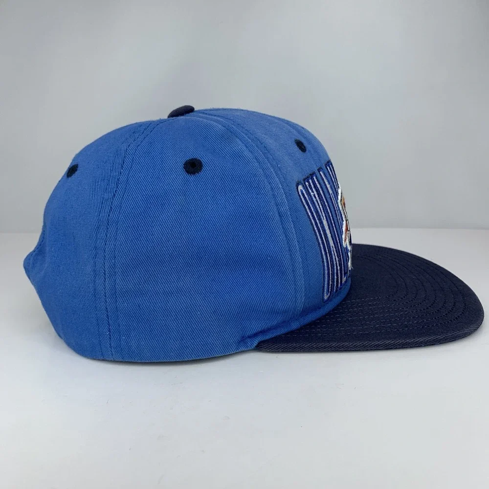 Oklahoma City OKC Thunder Blue Hat YOUTH Adidas NBA Basketball Snap OSFM Cap